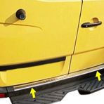 Leonacs Fams Otomotiv VW Crafter Krom Arka Tampon Eşiği 2006-2016 Paslanmaz Çelik