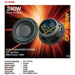 Leone Cp160sw 16Cm Slim Subwoofer