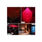 LeonPart Usb Lazer Projektör Disco Işık Mini Led Yıldız Etkisi 4mod Özelliği