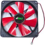 Leonpro 14 cm 12V 2 Pinli Fan 14*14*2.5cm Ölçülerinde 12 Volt 2 Pimli Soğutucu Fan - Siyah