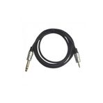 Leonpro 3.5 mm stereo erkek to 6.3mm stereo jak stereo alüminyum gövdeli ses kablo