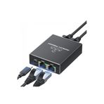 Leonpro Ethernet Çoklayıcı Splitter 1 Giriş 3 Çıkış RJ45 Gigabit 1000 Mbps