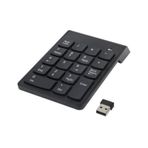 Leonpro Lp-11 Numerik Keypad 18 Tuş Kablosuz Numara Klavyesi siyah