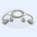 Leonpro Lpt 25pın+9 Pin Com Seri Port Kablo 2 Ucu Lpt+Rs232 Kablo 3m - Siyah