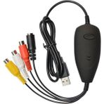 Leonpro USB 2.0 Video Capture Kart Vhs, Hi8 Video Kasetleri Bilgisayara Aktarma - Siyah