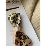 Leopar Bebek Saç Bandı bebek aksesuarı - Bej - Açık Kahverengi - Yenidoğan