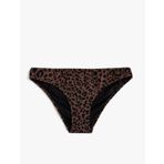 Leopar Bikini Altı Astarlı