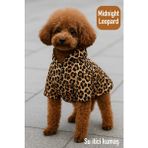 Leopar Desenli Köpek Montu - Yağmura Dayanıklı