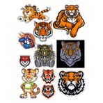 Leopar Sticker Set -1 11 Parça Telefon, Tablet, Defter, Laptop Sticker