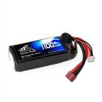 Leopard Power 1100 mAh 7.4v 2S 25C Lityum Polimer Lipo Batarya Pil T Plug