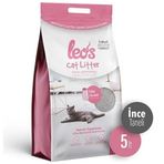 Leo's Cat Litter 2x5 lt Bebek Pudrası Kokulu İnce Bentonit Kedi Kumu