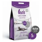 Leo's Cat Litter 2x5lt Lavanta Kokulu Kalın Taneli Bentonit Kedi Kumu