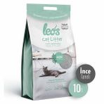 Leos Cat Litter Doğal Bentonit İnce Taneli 2x10 lt Kedi Kumu