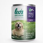 Leo's Kuzu Etli ve Pirinçli Pate 24x400 gr Yetişkin Köpek Konservesi