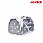 Lepus Gri Small 20x35x20H cm Şeffaf Fly Bag Çanta