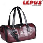 Lepus Kedi ve Köpek için Duffle Bag Bordo 23X23X46H cm