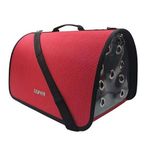 Lepus Kırmızı Fly Bag Kedi Taşıma Çantası