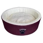 Lepus Mia Donut Bordo 50 cm Kedi ve Küçük Köpek Yatağı