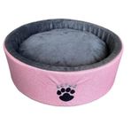 Lepus Mia Donut Pembe 50 cm Kedi ve Küçük Köpek Yatağı