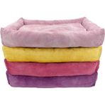 Lepus Mini Bed Renkli Medium 62x47x7 cm Kedi Köpek Yatağı
