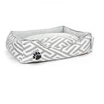 Lepus New Premium Köpek Yatağı Gri L 75x60x24h Cm