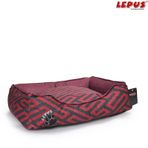 Lepus Premium Bordo M 60x44x22 cm Köpek Yatağı