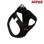 Lepus Siyah Köpek Göğüs Tasması