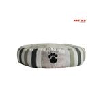 Lepus Yeşil 57x16 cm Yumuşak Dolgulu Peluş Simit Kedi Yatağı
