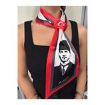 LERAIY Atatürk Resimli & İmzalı Kravat Eşarp