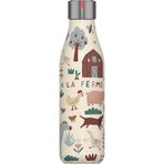 LES ARTISTES Paris A-4339 Bottle'Up termos, 500 ml, BPA içermeyen termos, tekrar kullanılabilir, 12 saat sıcak ve 24 saat soğuk tutar, paslanmaz çelik, Design Farm