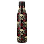 Les Artistes Paris Isı Yalıtımlı Çelik Termos 500Ml Rose And Skull