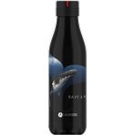 Les Artistes Paris Isı Yalıtımlı Çelik Termos Matara 500ML Serve & Protect - 500 ml - Füme - Gri