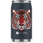 Les Artistes Paris Isı Yalıtımlı Kutu Çelik Termos 280 ml Tiger - Renkli