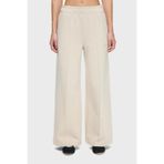 Les Benjamins Çimalı Pamuklu Regular Fit Normal Bel Geniş Paça Pantolon Bayan PANTOLON LB25FWCLAFUSP