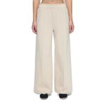 Les Benjamins Çimalı Pamuklu Regular Fit Normal Bel Geniş Paça Pantolon Bayan PANTOLON LB25FWCLAFUSP