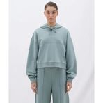Les Benjamins Classics Hoodie 403 Kadın Mavi Sweatshirt - LB23FWCLAFUHD-403-001