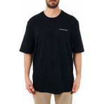 LES BENJAMINS Erkek Oversize Bisiklet Yaka % 100 Pamuk T Shirt T Shirt Lb21sscormuot