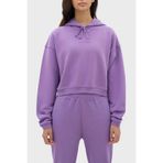 Les Benjamins Kapüşonlu% 100 Pamuk Crop Fit Sweat Bayan SWEAT LB23FWESSFUHD