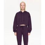 Les Benjamins LB24FWESSFUHD-303-001 Mor Essentials Hoodie 303 Kadın Sweatshirt