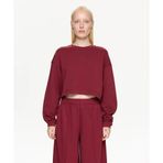 Les Benjamins LB24FWESSFUSW-301-001 Bordo Essentials Sweatshirt 301 Kadın Sweatshirt