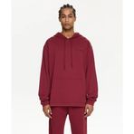 Les Benjamins LB24FWESSMUHD-301-001 Essentials Hoodie 301 Bordo Erkek Sweatshirt