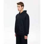 Les Benjamins LB25FWCLAMUHD-401-1012 Hoodies 401 Siyah Erkek Sweatshirt