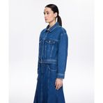 Les Benjamins LB25SSCLAFUDJ-401-001 Mavi Classics Denim Jacket 401 Kadın Ceket