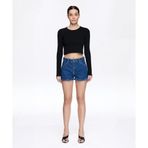 Les Benjamins LB25SSCLAFUSO-401-001 Classics Denim 401 Mavi Kadın Şort