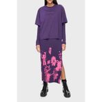Les Benjamins Oversized Fit Bisiklet Yaka T Shirt Bayan T SHİRT LB24FWEAPFUTS
