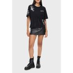 Les Benjamins Pamuklu Boxy Fit T Shirt Bayan T SHİRT LB24FWEAPFUTS