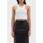 Les Benjamins Pamuklu Cropped Fit Top Bayan TOP LB24SSKISFUTN