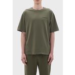 LES BENJAMINS Pamuklu Oversize Bisiklet Yaka T Shirt Erkek T SHİRT B23FWCLAMUTS