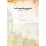 Les Ãƒâ€°tats intellectuels dans la mélancolie 1895 [Hardcover] [Hardcover] Georges Dumas