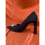 Lescarpe LES030 Siyah Kadın Abiye Taşlı Stiletto Topuklu Ayakkabı